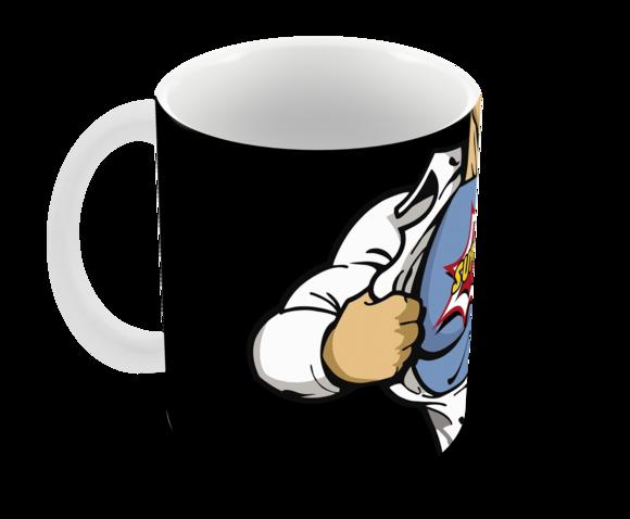 Caneca Polímero Dia dos Pais Personalizada