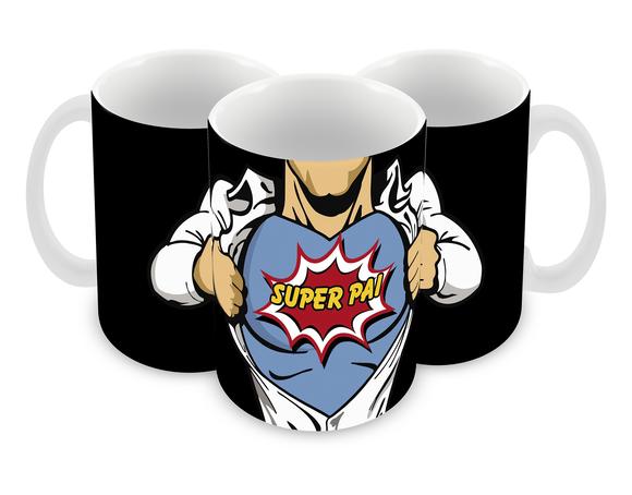 Caneca Polímero Dia dos Pais Personalizada
