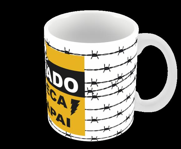 Caneca Polímero Dia dos Pais Personalizada