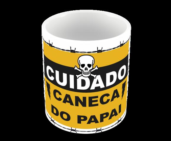 Caneca Polímero Dia dos Pais Personalizada