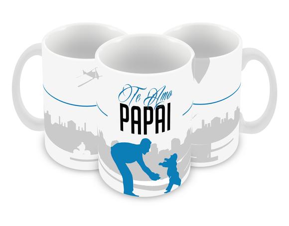 Caneca Polímero Dia dos Pais Personalizada