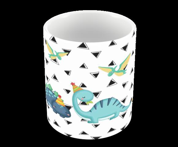Caneca Polímero Dinossauros Personalizada