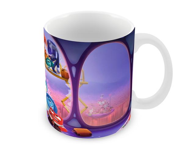 Caneca Polímero Divertida Mente 2 Personalizada
