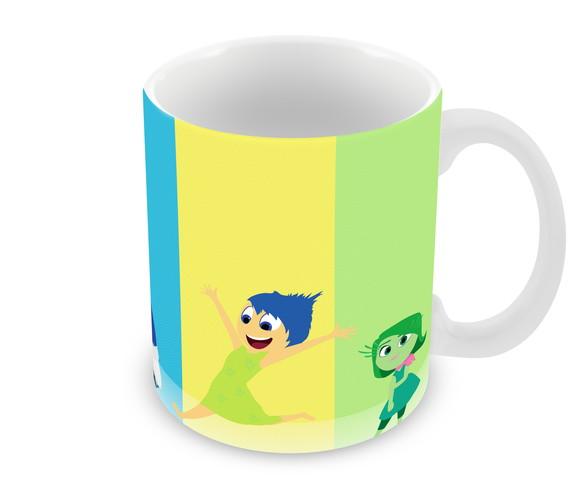 Caneca Polímero Divertida Mente Personalizada