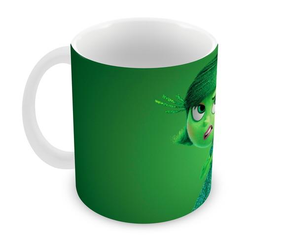Caneca Polímero Divertida Mente Seu Nome Personalizada