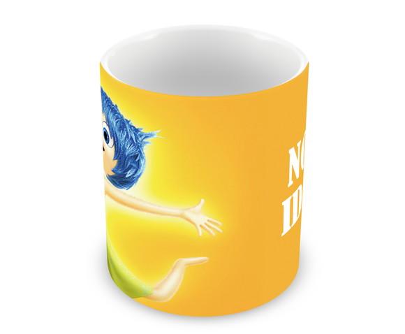 Caneca Polímero Divertida Mente Seu Nome Personalizada