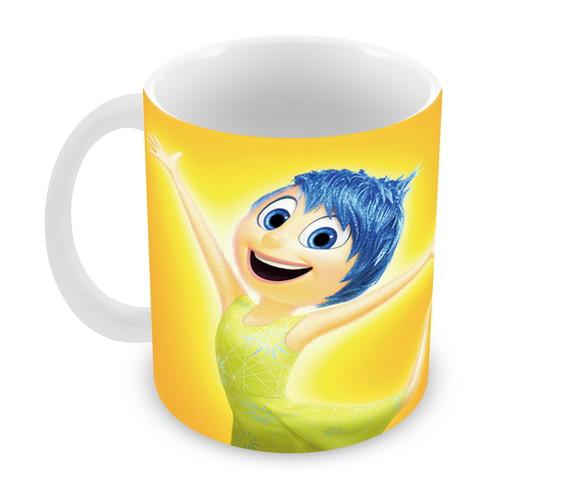 Caneca Polímero Divertida Mente Seu Nome Personalizada