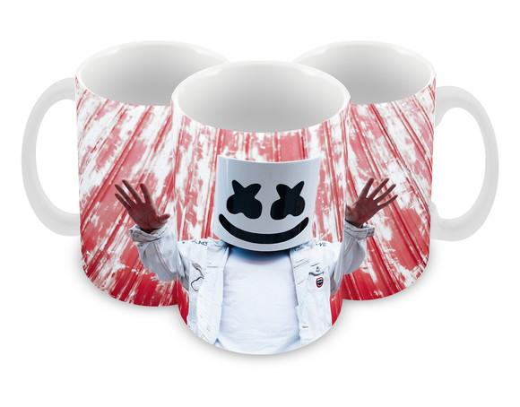 Caneca Polímero Dj Marshmello Personalizada