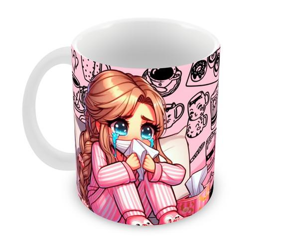 Caneca Polímero Dorama Personalizada