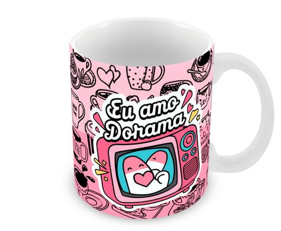 Caneca Polímero Dorama Personalizada