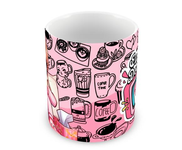 Caneca Polímero Dorama Personalizada