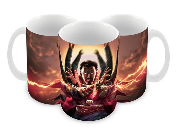 Caneca Polímero Doutor Estranho Personalizada