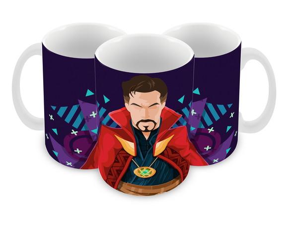 Caneca Polímero Doutor Estranho Personalizada