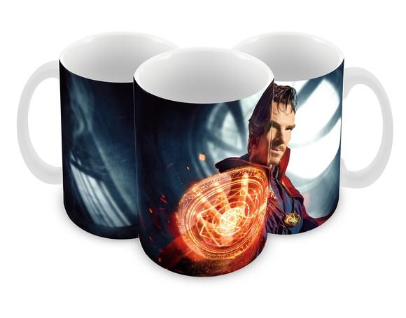 Caneca Polímero Doutor Estranho Personalizada