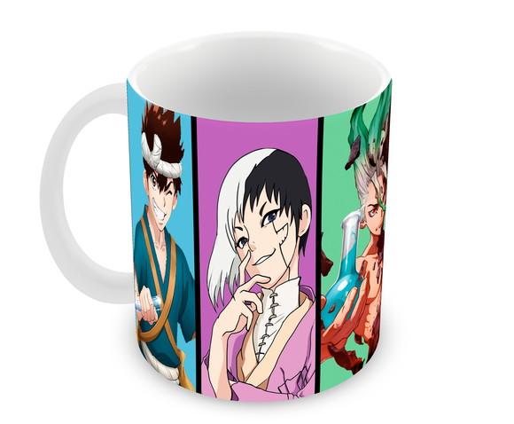Caneca Polímero Dr Stone Personalizada
