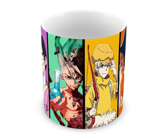 Caneca Polímero Dr Stone Personalizada