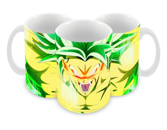 Caneca Polímero Dragon Ball Super Broly Personalizada