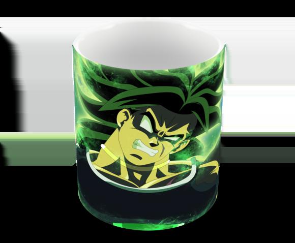 Caneca Polímero Dragon Ball Super Broly Personalizada