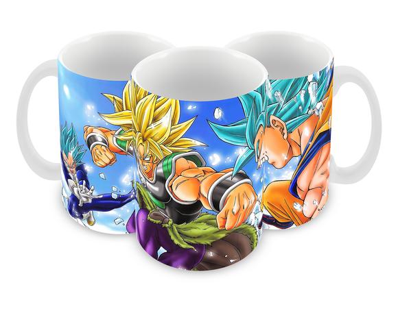 Caneca Polímero Dragon Ball Super Broly Personalizada
