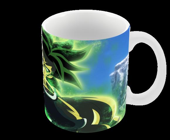 Caneca Polímero Dragon Ball Super Broly Personalizada