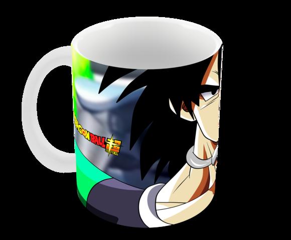 Caneca Polímero Dragon Ball Super Broly Personalizada