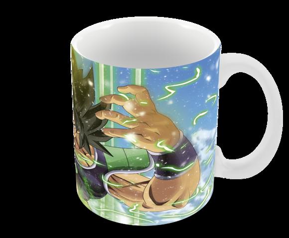 Caneca Polímero Dragon Ball Super Broly Personalizada