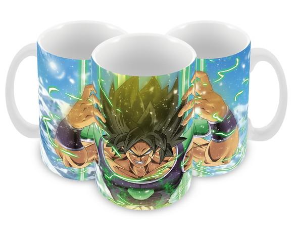 Caneca Polímero Dragon Ball Super Broly Personalizada