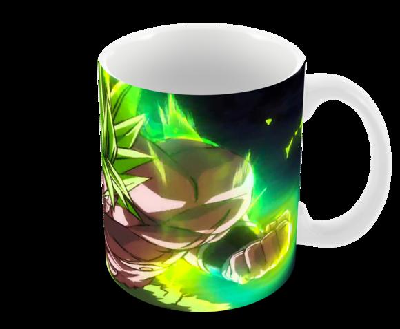 Caneca Polímero Dragon Ball Super Broly Personalizada