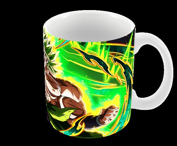Caneca Polímero Dragon Ball Super Broly Personalizada
