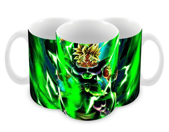 Caneca Polímero Dragon Ball Super Broly Personalizada