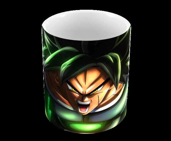 Caneca Polímero Dragon Ball Super Broly Personalizada