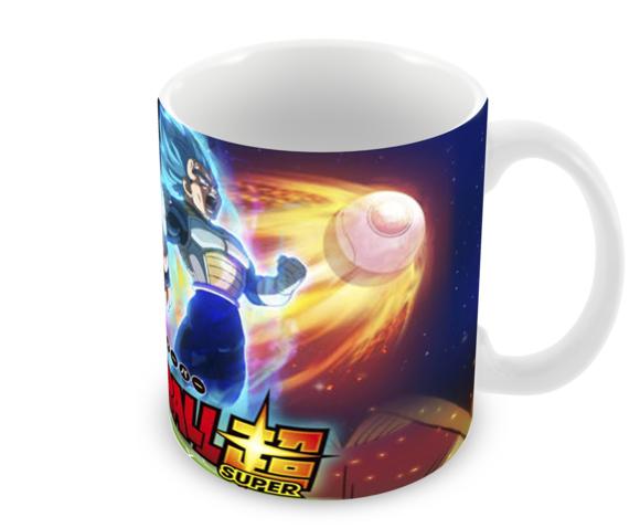 Caneca Polímero Dragon Ball Super Broly Personalizada