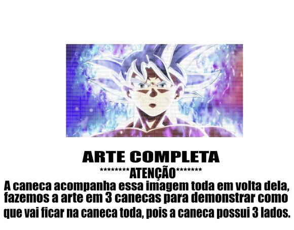 Caneca Polímero Dragon Ball Super Goku Instinto Superior