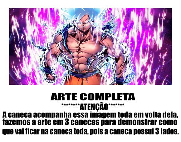 Caneca Polímero Dragon Ball Super Goku Instinto Superior