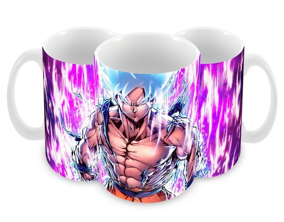 Caneca Polímero Dragon Ball Super Goku Instinto Superior