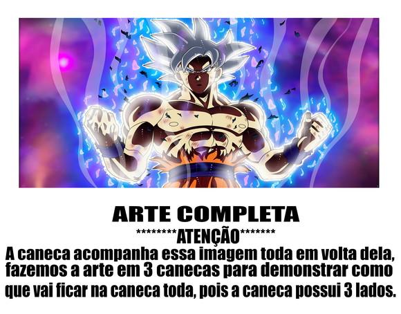 Caneca Polímero Dragon Ball Super Goku Instinto Superior