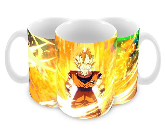 Caneca Polímero Dragon Ball Super Goku Super Saiyan