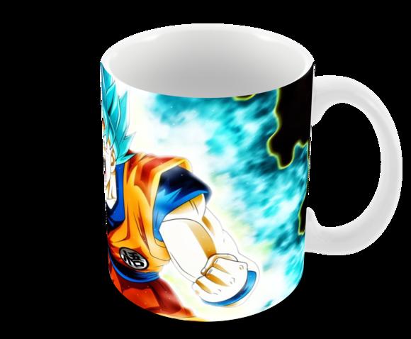 Caneca Polímero Dragon Ball Super Goku Super Saiyan Blue