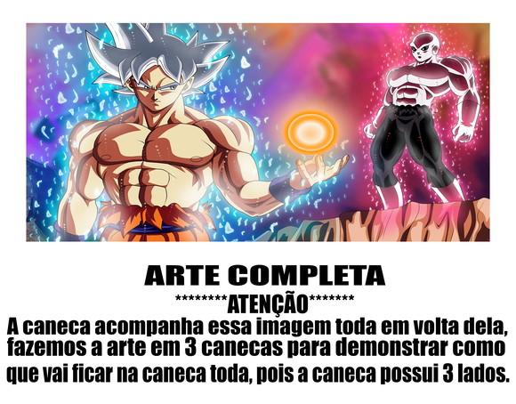 Caneca Polímero Dragon Ball Super Goku Vs Jiren