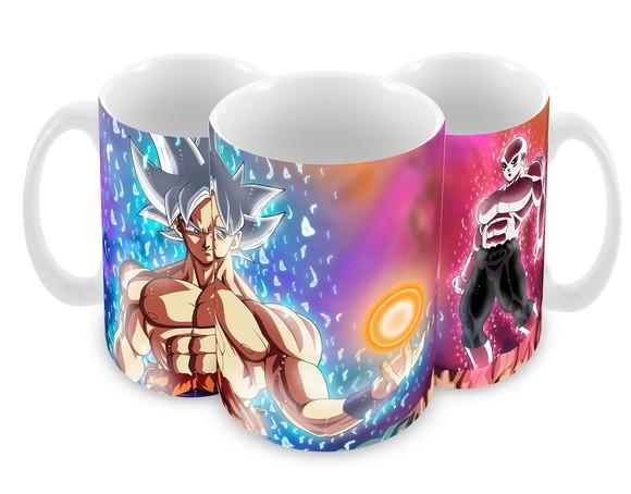Caneca Polímero Dragon Ball Super Goku Vs Jiren