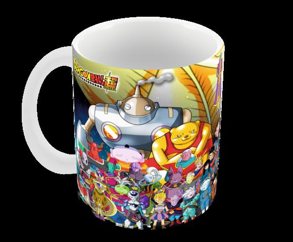 Caneca Polímero Dragon Ball Super Personalizada