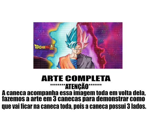 Caneca Polímero Dragon Ball Super Personalizada