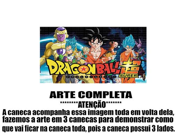 Caneca Polímero Dragon Ball Super Personalizada