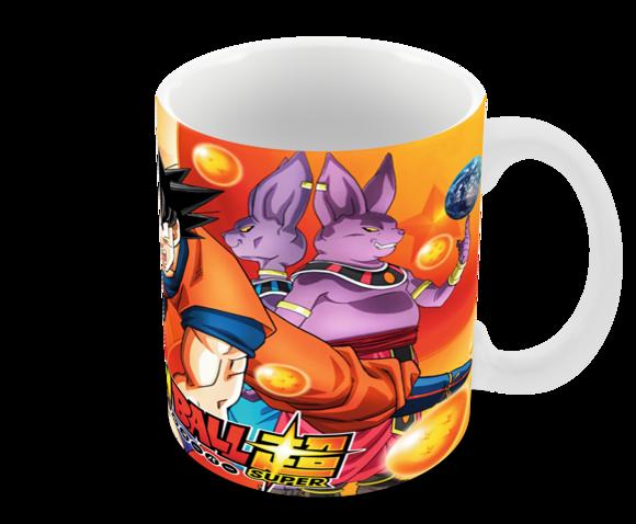 Caneca Polímero Dragon Ball Super Personalizada