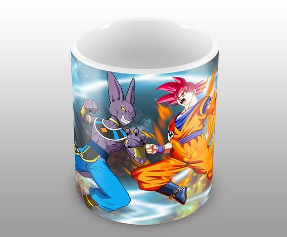 Caneca Polímero Dragon Ball Super Personalizada