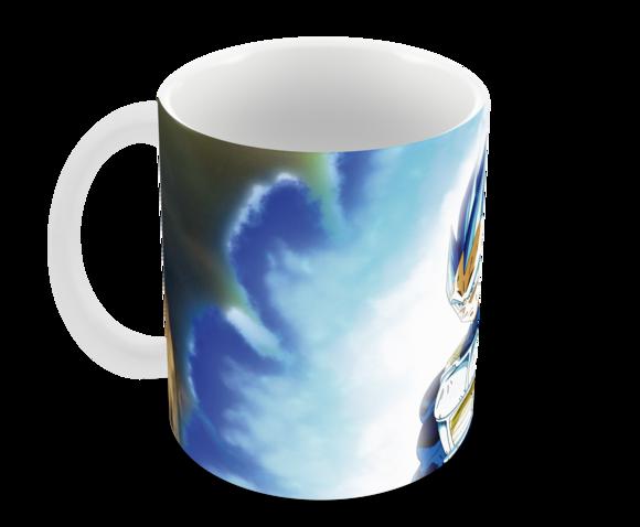 Caneca Polímero Dragon Ball Super Vegeta Blue