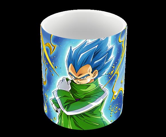 Caneca Polímero Dragon Ball Super Vegeta Blue