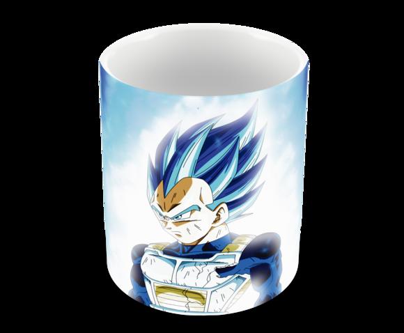 Caneca Polímero Dragon Ball Super Vegeta Blue