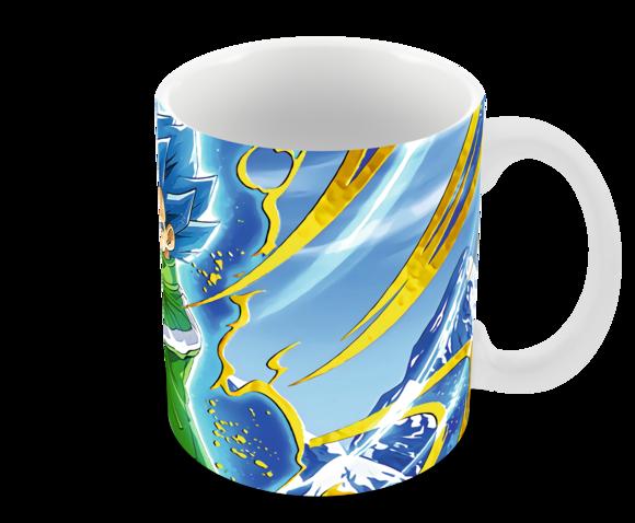 Caneca Polímero Dragon Ball Super Vegeta Blue