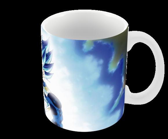 Caneca Polímero Dragon Ball Super Vegeta Blue
